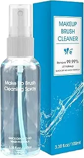 Makeup Brush Cleaner Liquid | 100ml Make Up Brush Cleansers Solution - Gentle Makeup Remover for Women Girls, Makeup Brush Cleaner Spray for Beauty Brushes