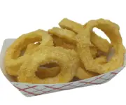Display Faux Food Prop Basket Of Onion Rings New