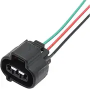 BIZOCA 3 Pin DS-BN-3F-GR Waterproof Automobile Connector AC Assembly VSS Sensor 90980-11145 for 11143(1 x 15cm Wire)