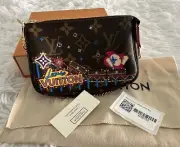 Louis Vuitton Monogram Illustre LE Vivienne Roller Coaster Mini Pochette Bag