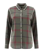 checkered shirt UK8,UK10 Black