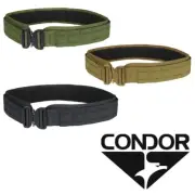 CONDOR LCS COBRA GUN BELT HEAVY DUTY MOLLE COMPATIBLE DUTY BELT LASER MOLLE