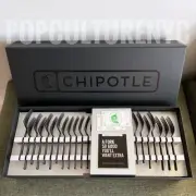 Chipotle Extra Fork Collection With 2 FREE ENTREES - Limited Edition New