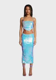 Sky Sparkle Pursuit Skirt Set