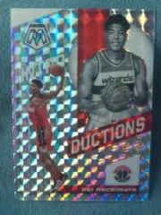2019-20 Rui Hachimura RC Mosaic Silver Wave Introduction Card #6