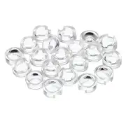 13mm LED Convex Len 20pc 100 Degree Beam Angle Acrylic LED Optical Condenser Len
