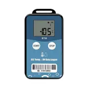 BT06 Mini Humidity Temperature Data Logger Digital 32000 Point Internal Sensor Long Distance Bluetooth Recorder Blue