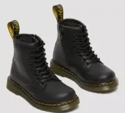 Size 7C-Dr. Martens Airwair -1460 T Softy T Leather Lace Up Boots (toddler)