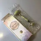 Natural Jade Roller for Face Body Massager Therapy Green Stone