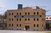 WALTHERS Cornerstone 933-3014 HO 1/87 RELIABLE WAREHOUSE & STORAGE structure kit