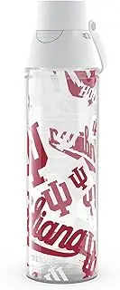 Tervis Venture Lite Indiana Hoosiers - All Over Made in USA Double Walled Insulated Tumbler Travel Cup Keeps Drinks Cold & Hot, 24oz Water Bottle, Classic