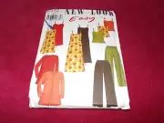 NEW LOOK #6753 - LADIES EASY SUMMER DRESS-TOP-JACKET & PANTS PATTERN 6-16 FF