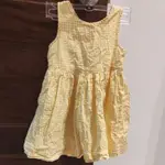 RALPH LAUREN BABY GIRL DRESS 18M 童裝洋裝 黃色 黃格子 喜酒 小禮服