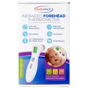 Surgipack Infrared Forehead Thermometer Non Contact 3 in 1 Measurement