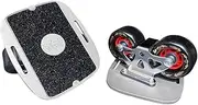 Mini Split Skateboard for Kids Teens Adults, Portable Drift Skates Pro Skates with Alloy Bracket and PU Wheels
