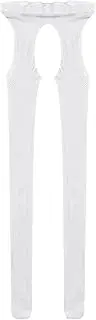 [GRRKDFQ] Women's Erotic Lingerie Sets High Waist Cutout Crotch Hollow Out Pantyhose