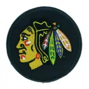 Chicago Blackhawks Patch 3" x 3" Sew Ironed On Badge Embroidery Applique