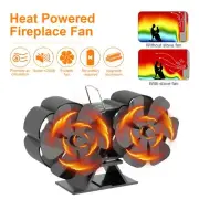 12Blade Cocoon Fan For Wood / Log Burner / Fireplace Quiet Environment Heat Fire