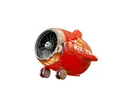 Bluetooth Speaker Aircraft Model Bluetooth Audio Subwoofer Speaker Portable Wireless Mini Speaker-Red