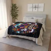 Cusco Peru Fleece Sherpa Blanket