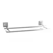 Fusion-Loc 60cm 26kg Stainless Steel Double Towel Rail