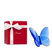 Baccarat 2.5 Lucky Crystal Butterfly in Sapphire
