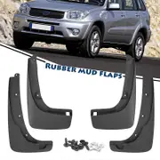 4PCS Car Mud Flaps Splash Guards For Toyota RAV4 2001-2005 Mudguards Splash Guards Fender Mudflaps Accessories 2002 2003 2004