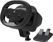 DOYO Gaming Steering Wheel with Pedals, 270 Degree Racing Wheel with Dual-Vibration Motors, Wireless Steering Wheel for PS4, PC, Nintendo Switch, PS3, IOS, Android Racing Games