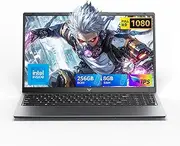 ACEMAGIC Laptop, 15.6-inch Windows 11 Laptop with Intel N97 Processor, 8GB DDR4 RAM, 256GB SSD, 1080P FHD Display, WiFi 5, Bluetooth 5.0, USB 3.2, Type-C Port, 38Wh Long-Lasting Battery