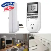 LCD Timer Switch 240V Day Week Socket Power Electric Automation Digital Display