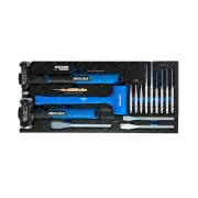 16 Pcs of Kincrome Evolution Striking & Prying EVA Tray - Hammer Punch Chisel