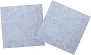 FIXOSHEE 2Pcs Noise Reduction Felt Pads Thick Sound Absorbing Insulation Cushion for DIY Craft Durable Felt Acoustic Pads for Noise Control and Shock Absorption