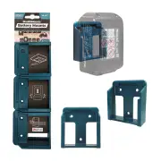 StealthMounts BM-MK18-BLU-6 - Makita LXT Battery Mounts - 6 Pack
