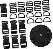 FOMIYES 1 Set Reusable Luggage Strap Portable Belt with Quick Release Buckle for Suitcase and Travel Bags Super Lightweight and Space Saving Travel Accessory