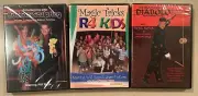 3 Entertaining With Balloon Sculpting, Magic Tricks R4 Kids, Diabolo DVDs