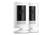 Ring Stick Up Cam Battery Full HD Security Camera 2 Pack (3rd Gen) - White