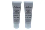 100% Virgin Coconut Oil Daily Hydration Milk Mask - Pack of 2 by Shea Moisture for Unisex - 4 oz Mask