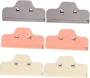 Homoyoyo 6Pcs Large Diamond Drawing Fixators Portable Multi Function File Clips for DIY Craft Tools Dust Securing and Efficient Workspace Organization