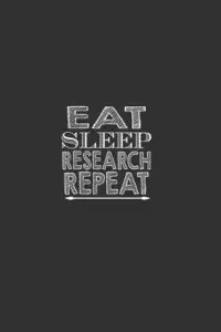 在飛比找博客來優惠-Eat Sleep Research: Lined Note