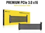 "genuine" CORSAIR Premium PCIe 3.0 x16 Extension Cable 300mm -EXPRESS SHIP-