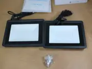 2 Pack 60W UV LED Black Light Floodlight Christmas, Party, DJ, Dance, Posters