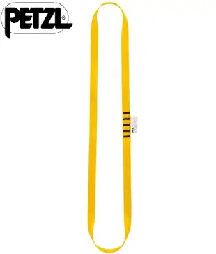 Petzl 扁帶環/繩環/ 60公分繩環 ANNEAU Sling 60cm 黃色 C40A-60