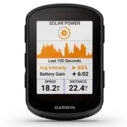 Garmin Edge 840 Solar, Compact GPS Cycling Computer, Device Only (010-02695-20)