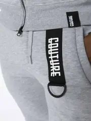 Fresh Couture PRM Strike Bottoms Elasticated Jogger - GREY MARL