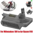 Battery Adapter for Milwaukee 18V Convert to for Dyson V10 Vacuum Cleaner Tool