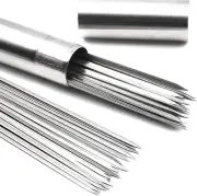 Barbecue Skewers for Kabobs 45PCS,14''0.16''0.05'' Stainless Steel Flat Skewers