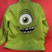 NEFF Disney Monsters Inc Mike Wazowski Wind Jacket. Button Up. Size Large