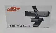 Qtniue HD 1080P Web Camera-30fps Black NIB Webcam + Microphone For Streaming/REC