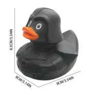 Black Rubber Duck Funny Mini Ducks Kids Bath Toys Halloween Ducks A