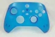 Transparent Blue Front Shell Xbox One Series Controller Model 1914